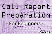 Bank Call Report Preparation for Beginners - Five Part Webinar