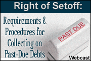 Right of Setoff